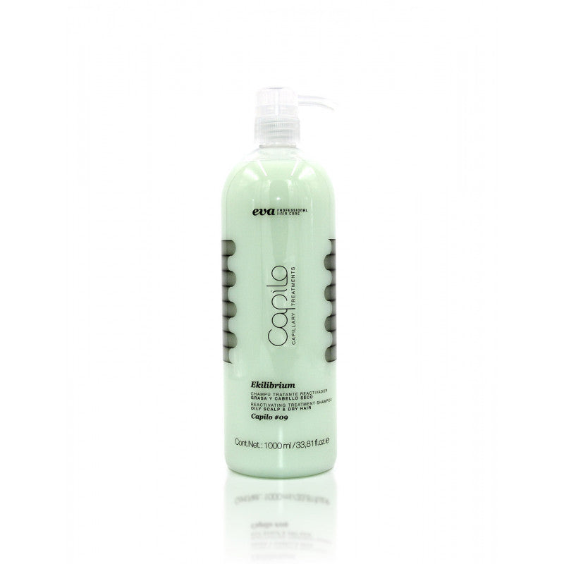 Capilo Ekilibrium Shampoo #09 Oily Scalp/Dry Hair 1ltr