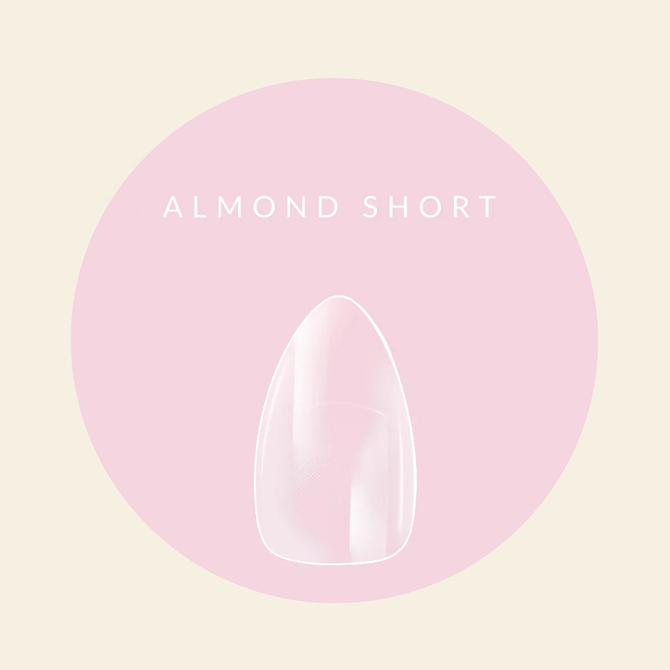 Mitty Almond Full Cover Nail Tips