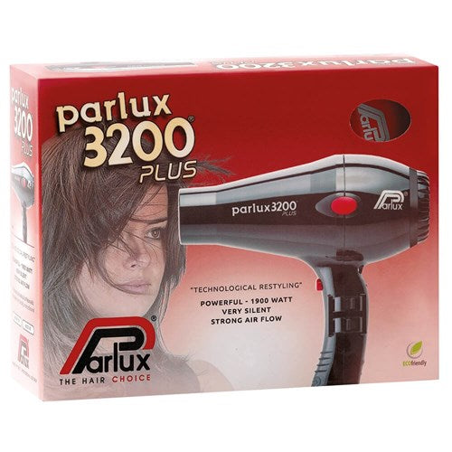 Parlux 3200 Plus Hair Dryer Red