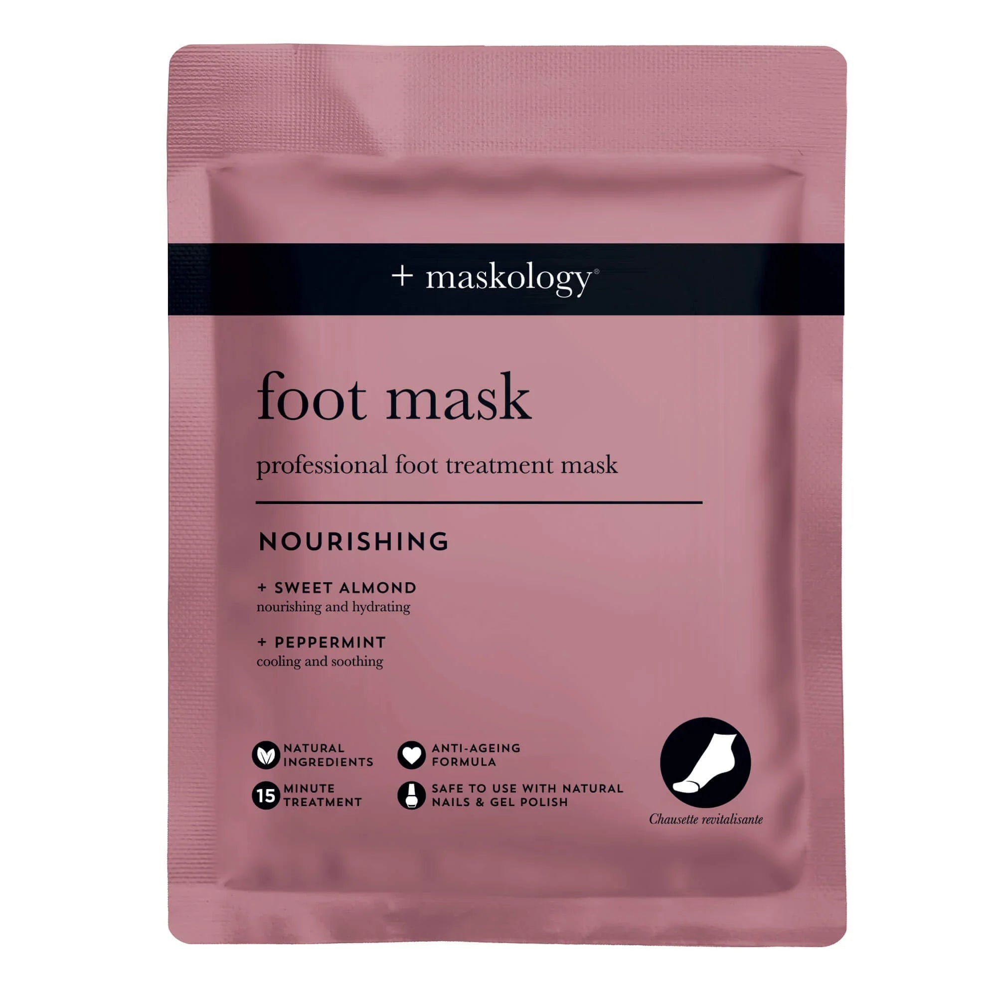 '+maskology FOOT MASK Professional Foot Booties