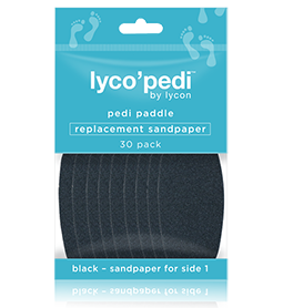 Lycon Lyco'pedi Paddle Replacement Sandpaper