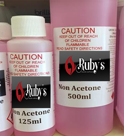 Ruby's Non Acetone - Various Sizes