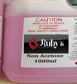 Ruby's Non Acetone - Various Sizes