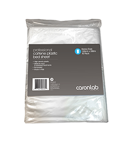 Caron Cartene Heavy Duty Plastic Bed Sheets 10pkt