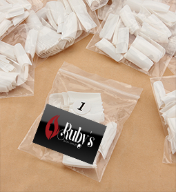 Ruby's Square Tips - Natural