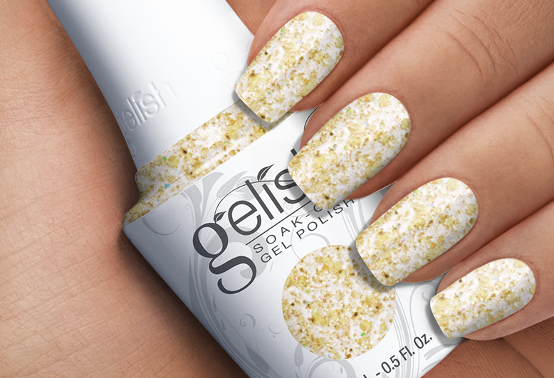 Gelish Soak-Off Gel Polish - All That Glitters is Gold