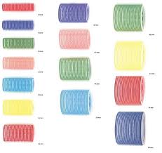 Rollers Green Velcro 21mm 6pack