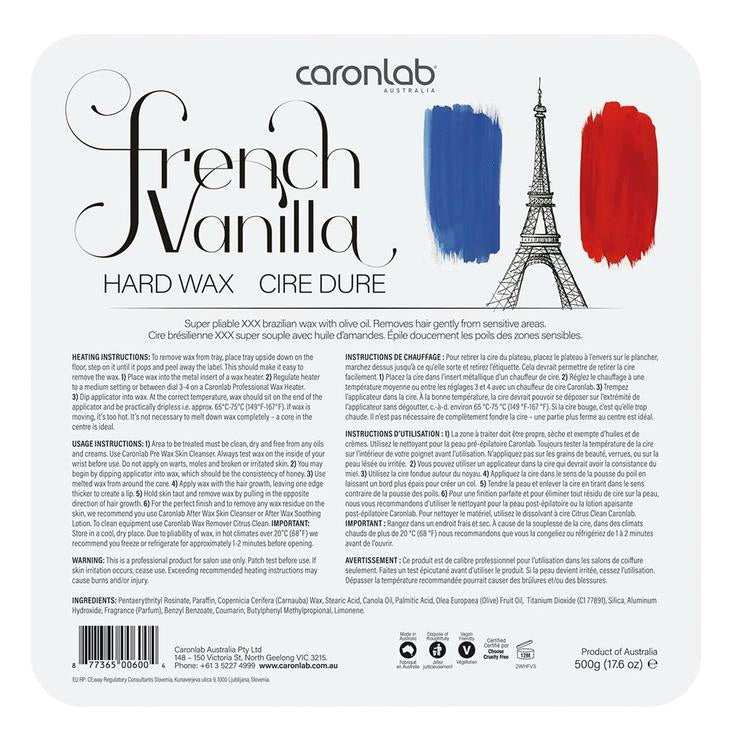 Caron French Vanilla Hard Wax 500g