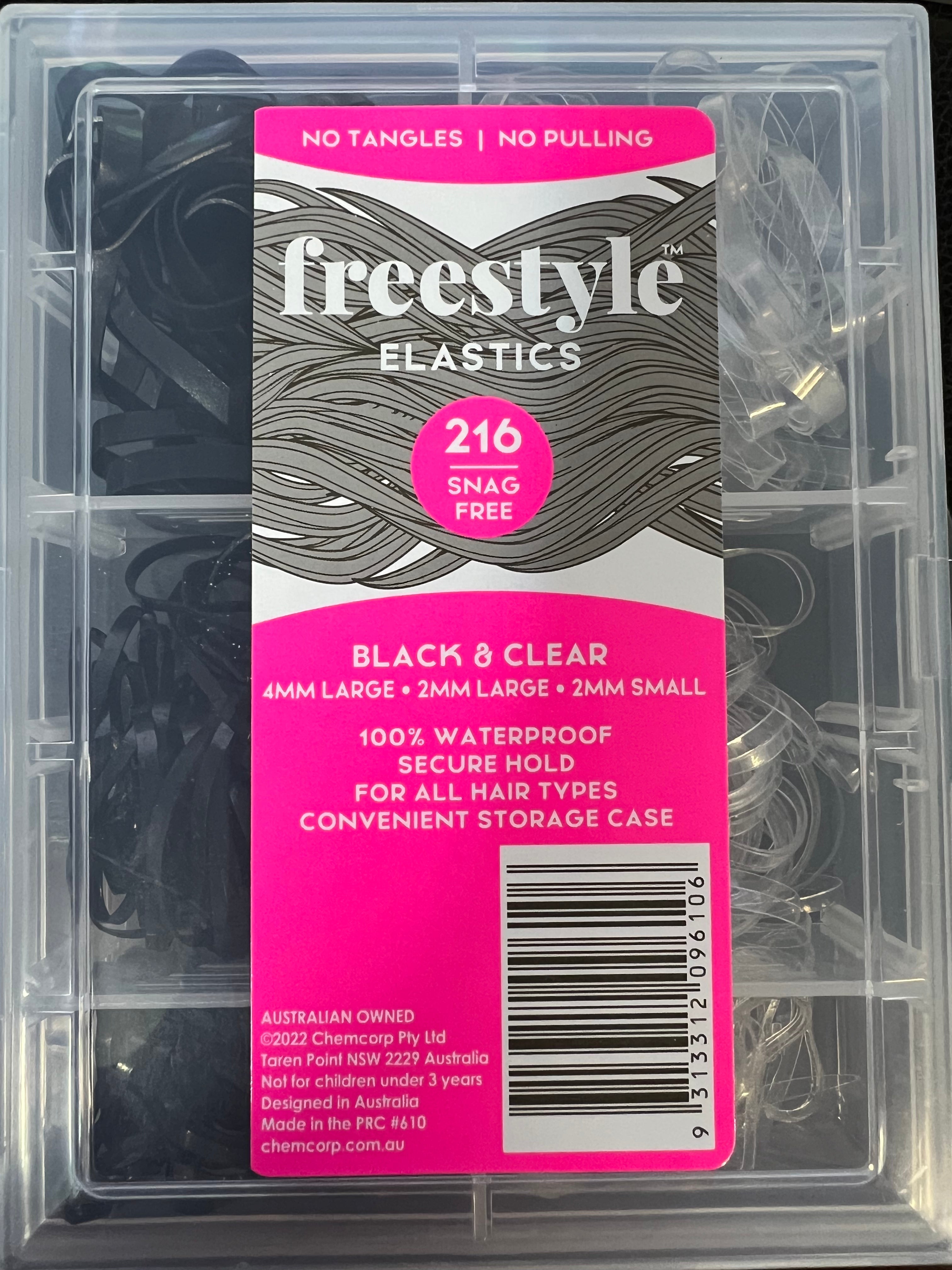 Freestyle Snag Free Hair Elastics Value Pack 216pce