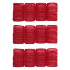 Rollers Red Velcro 36mm 12pack